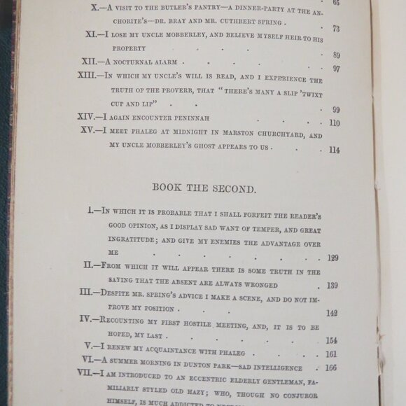 William Harrison Ainsworth Mervyn Clitheroe Printed London 1850s Antique Novel - Picture 11 of 16